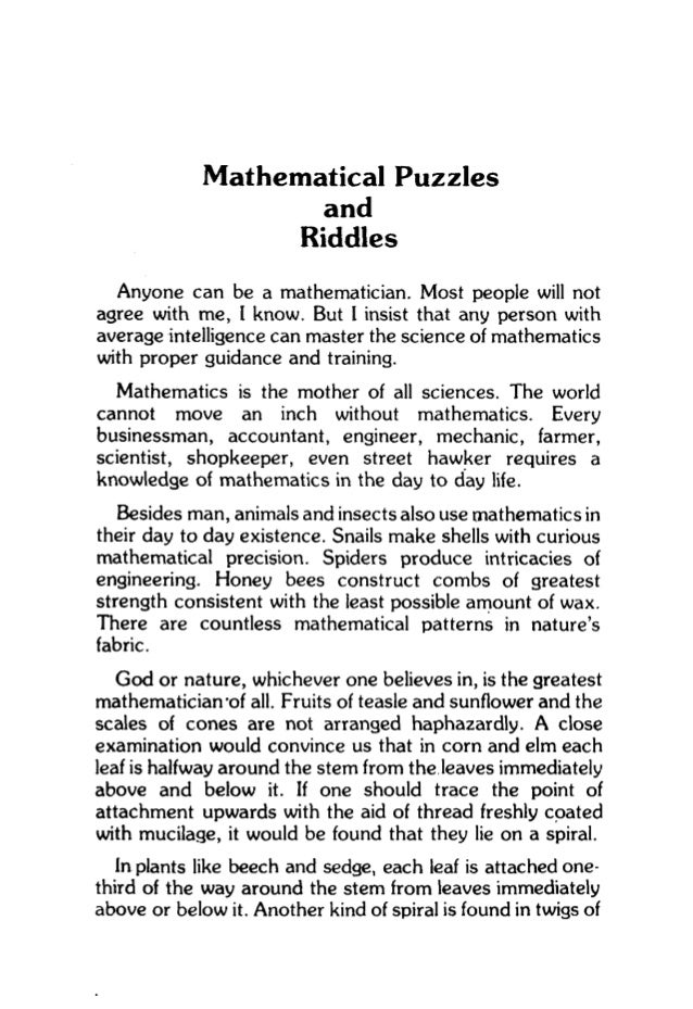 puzzles to puzzle you by shakuntala devi pdf